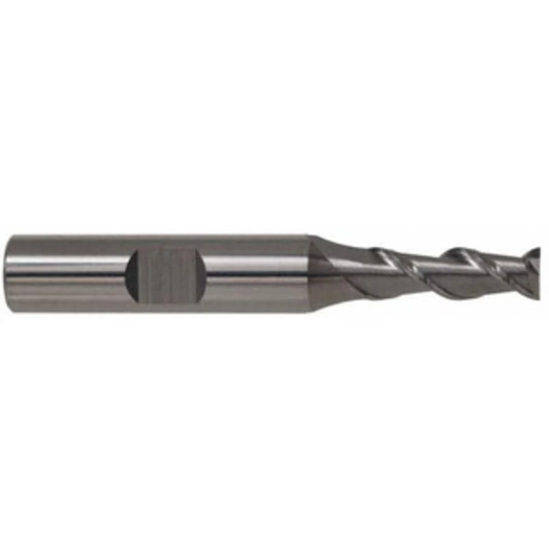 KYOCERA SGS 1, 4 LOC, 1 Shank Diam, 6-1/2 OAL, 2 Flute, Solid Carbide Square End Mill Single End, Uncoated, Spiral Fl...